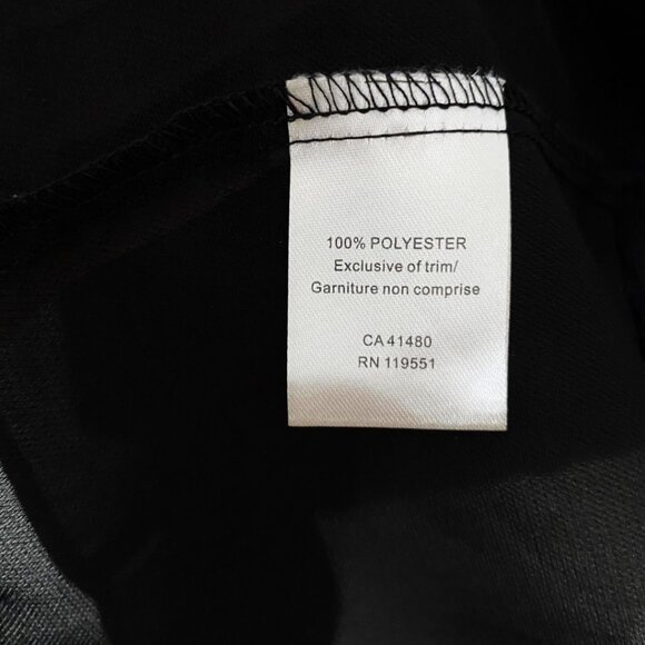 NWT GF Collection Vance Black Long Sheer Cardigan With Pockets - Picture 8 of 10